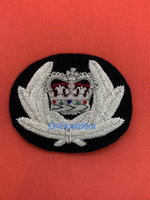 Police Commissioner Hand Embroidered Bullion Wire Hat Badge Commissioner Cap Badge